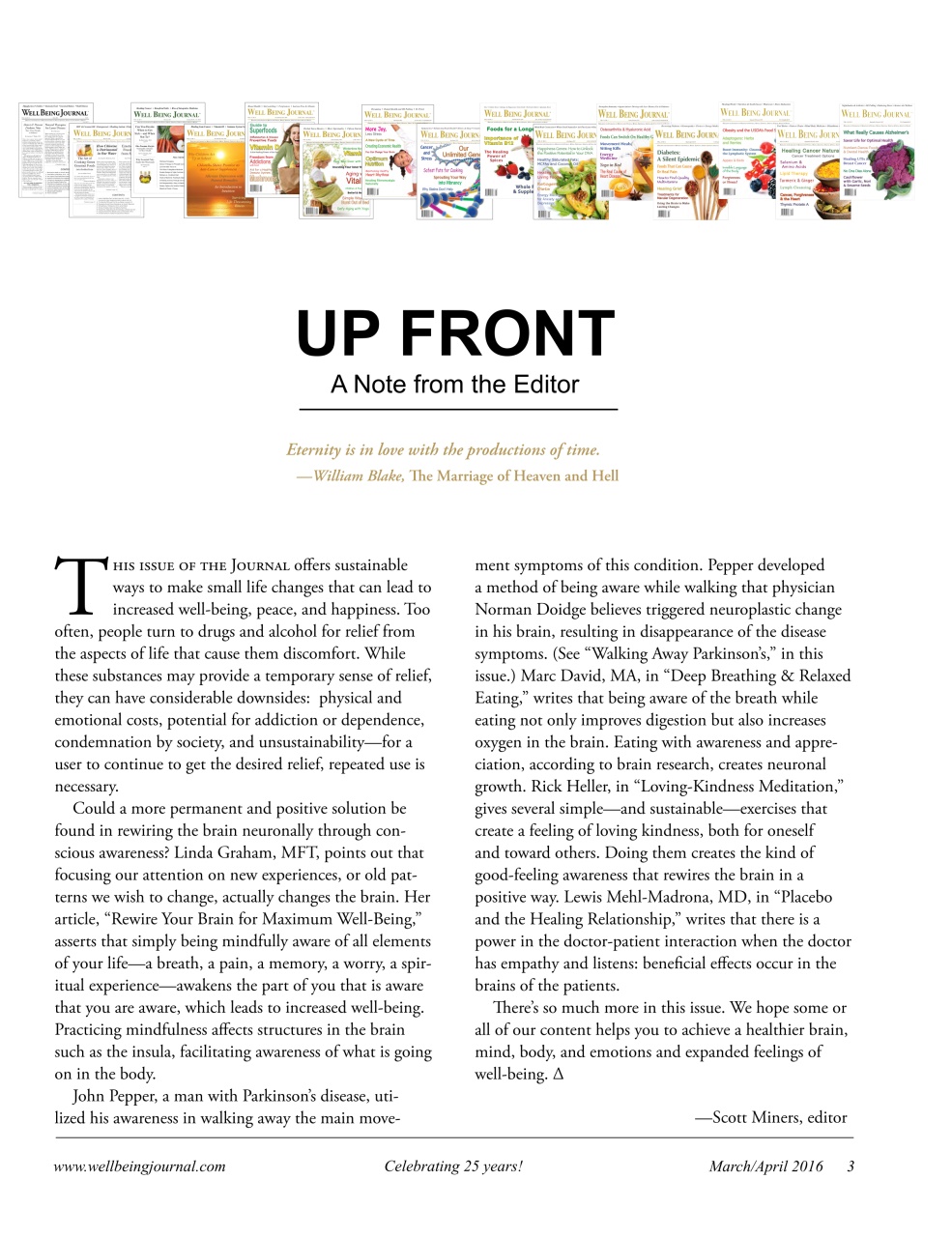 Well Being Journal Preview Pages