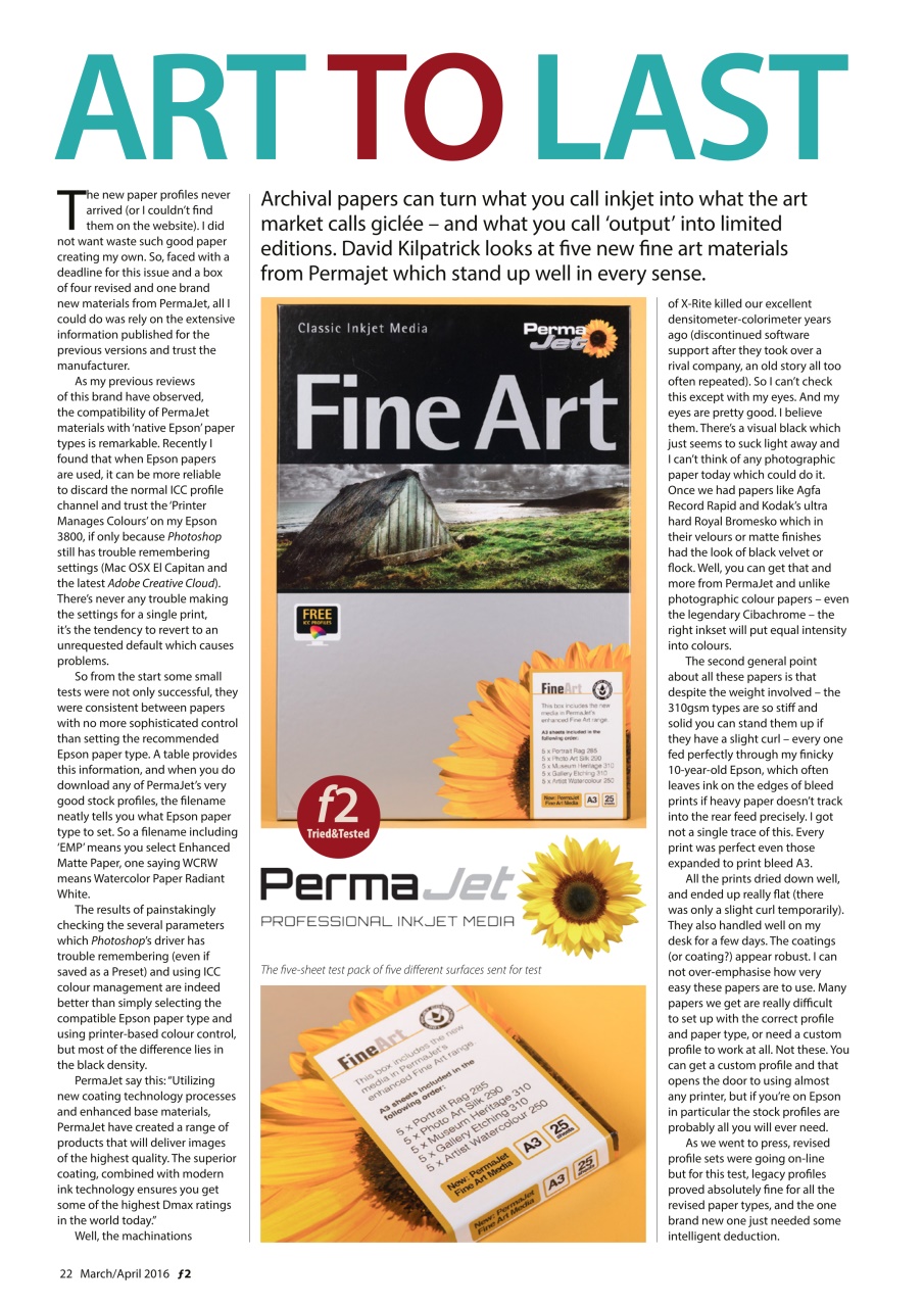 f2 Cameracraft Preview Pages