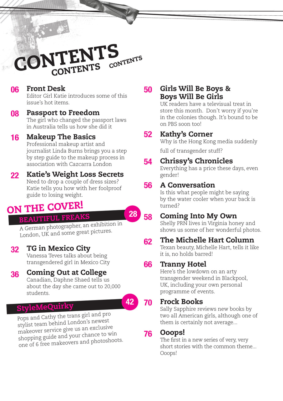 Frock Magazine Preview Pages