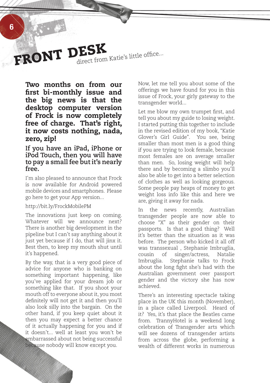 Frock Magazine Preview Pages