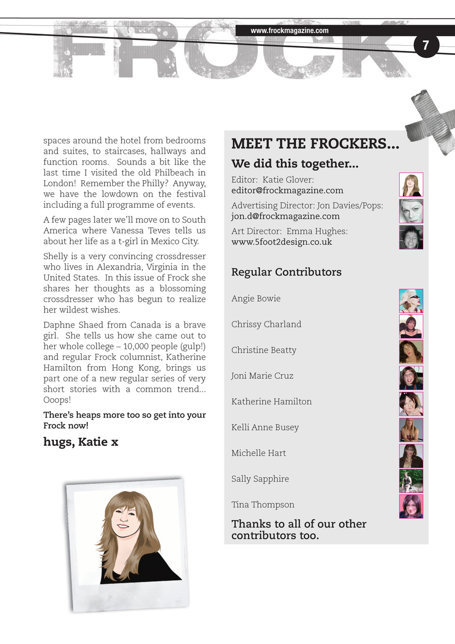 Frock Magazine Preview Pages