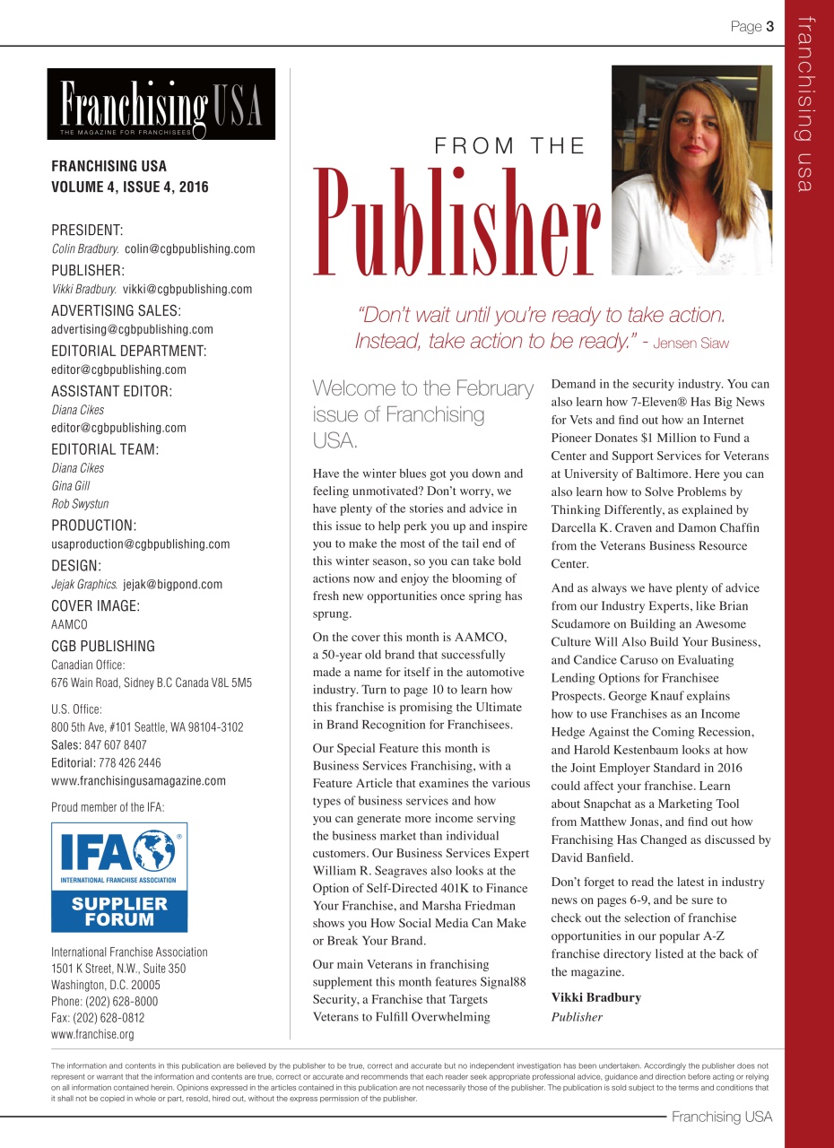 Franchising USA Preview Pages