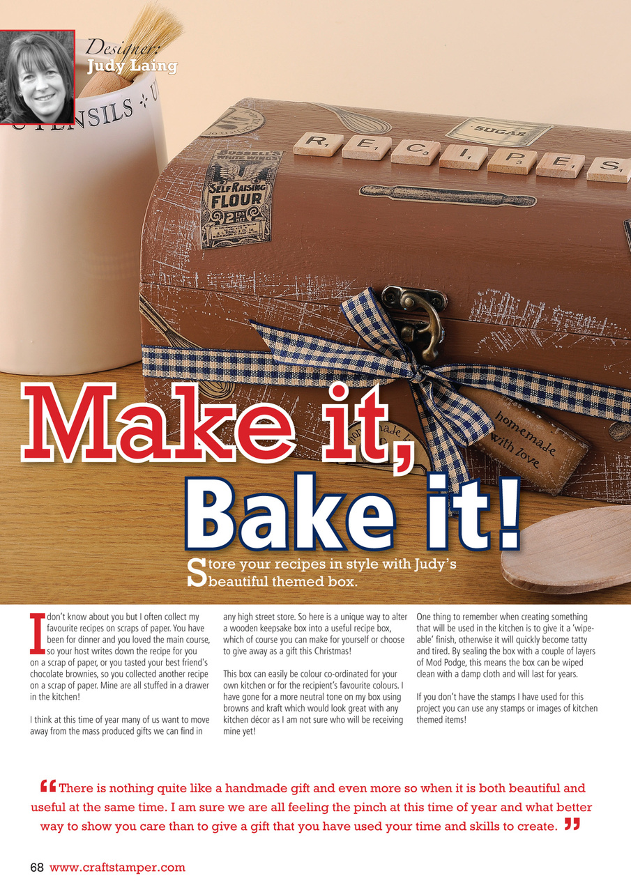 Craft Stamper Preview Pages