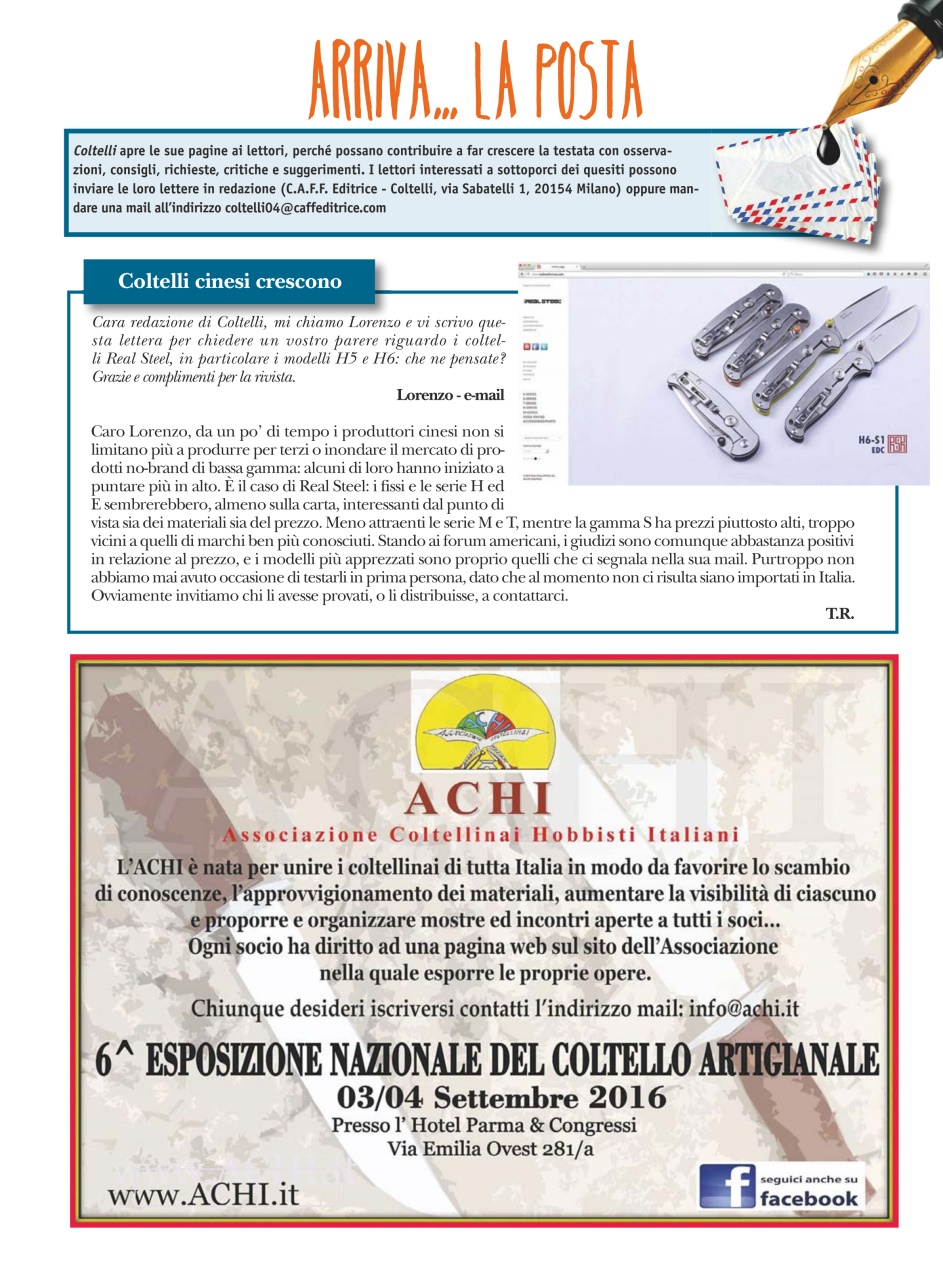 COLTELLI Preview Pages