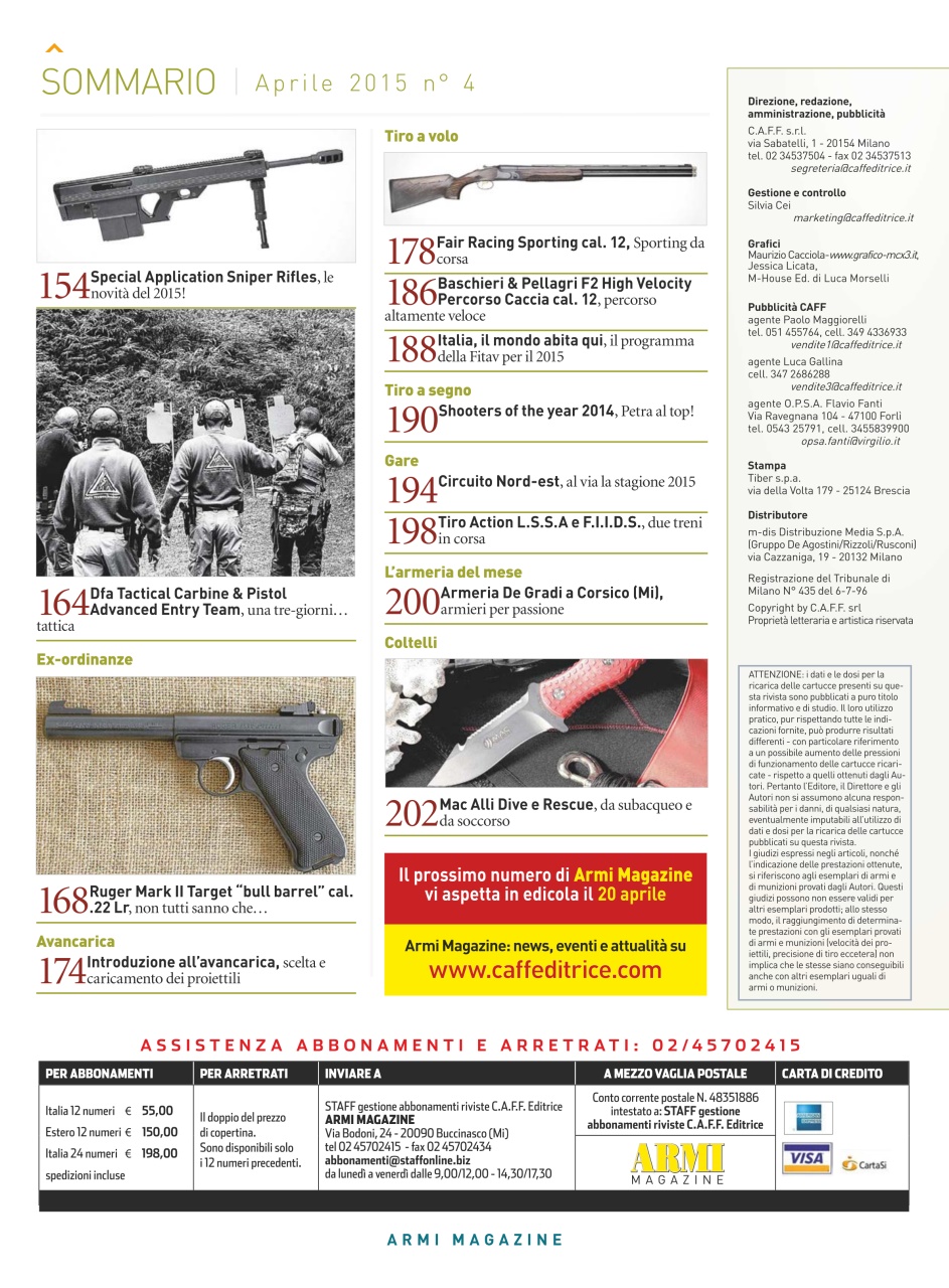 ARMI MAGAZINE Preview Pages