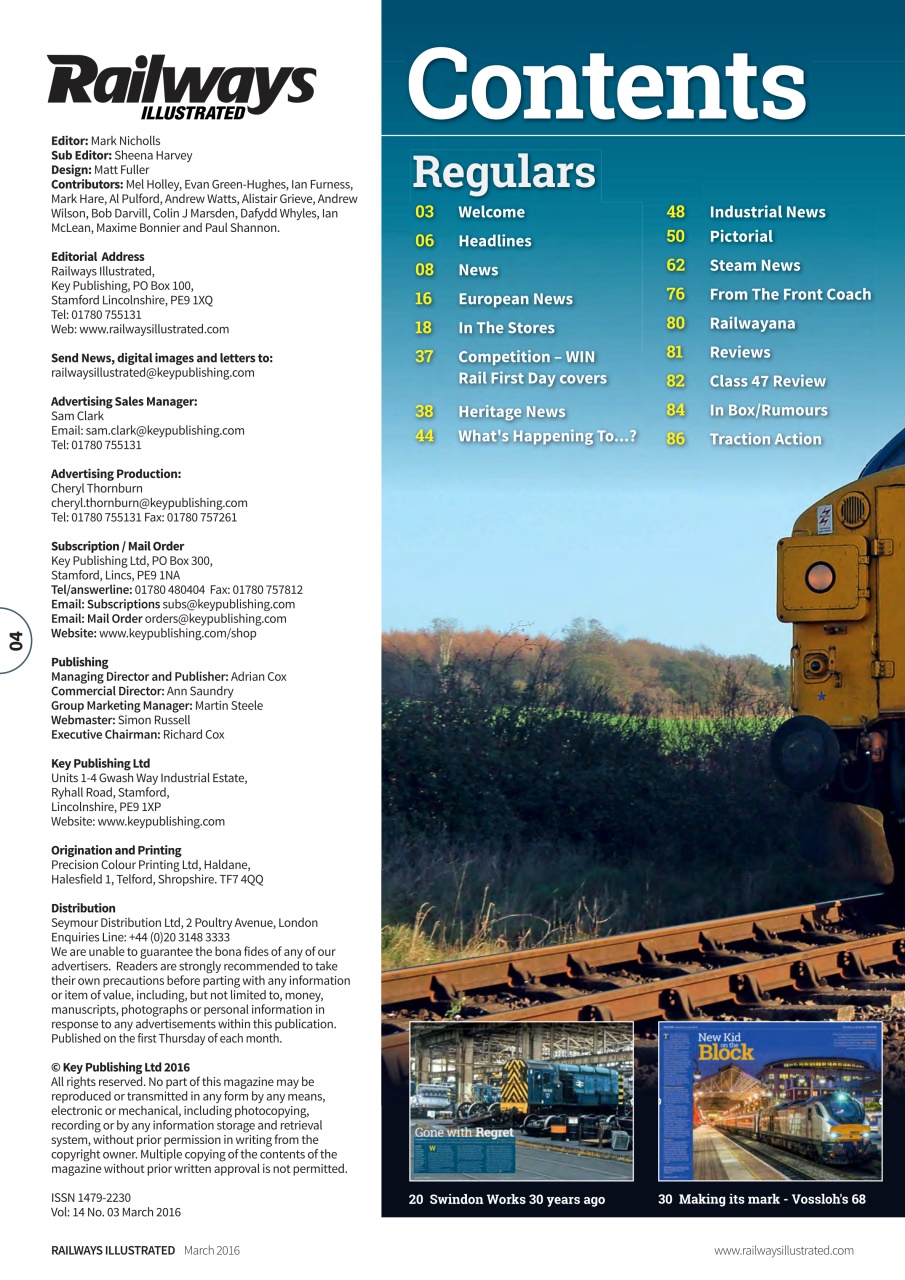 Railways Illustrated Preview Pages