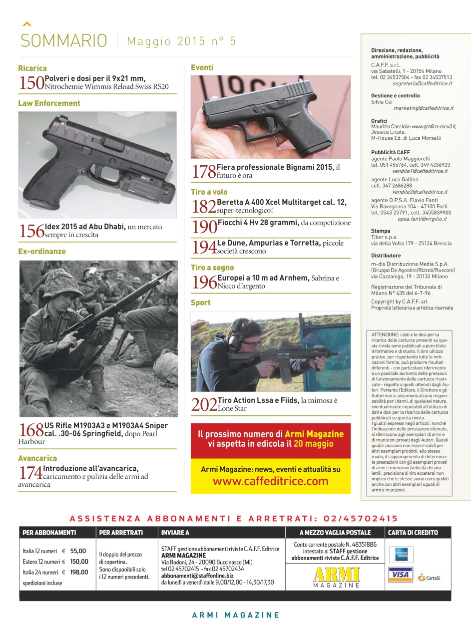 ARMI MAGAZINE Preview Pages