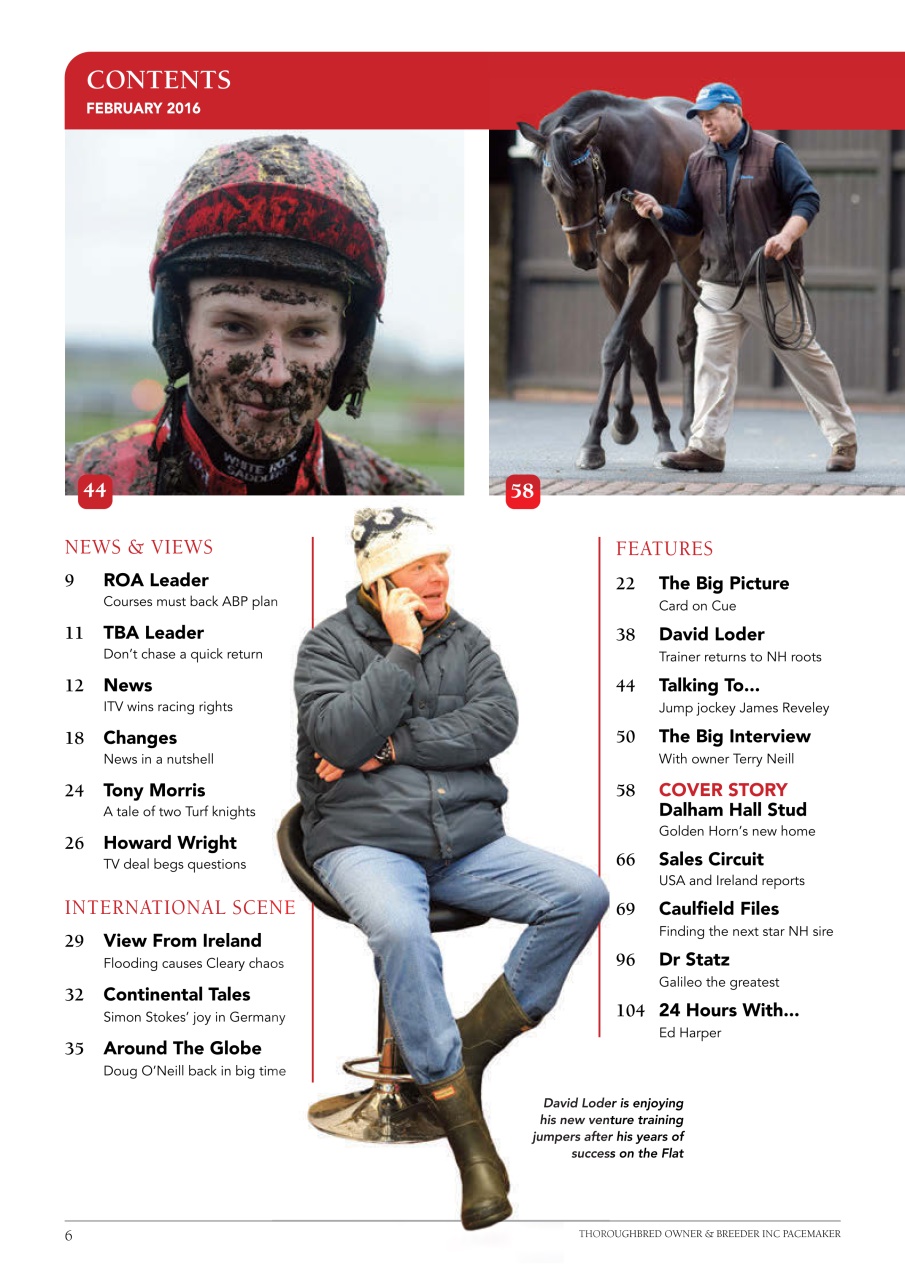The Owner Breeder Preview Pages
