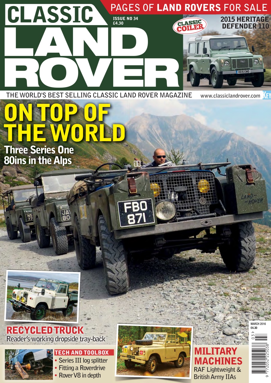 Classic Land Rover Magazine Preview Pages