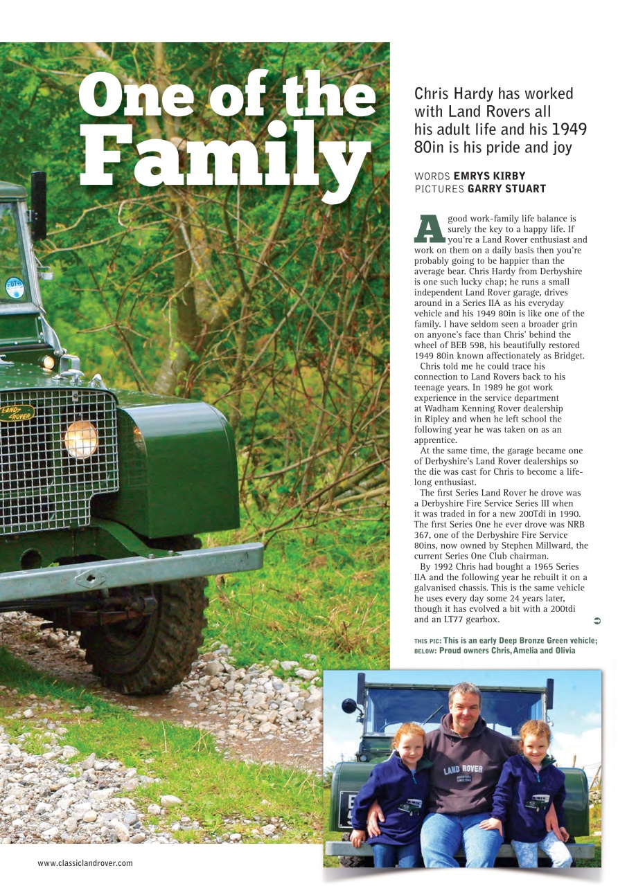 Classic Land Rover Magazine Preview Pages