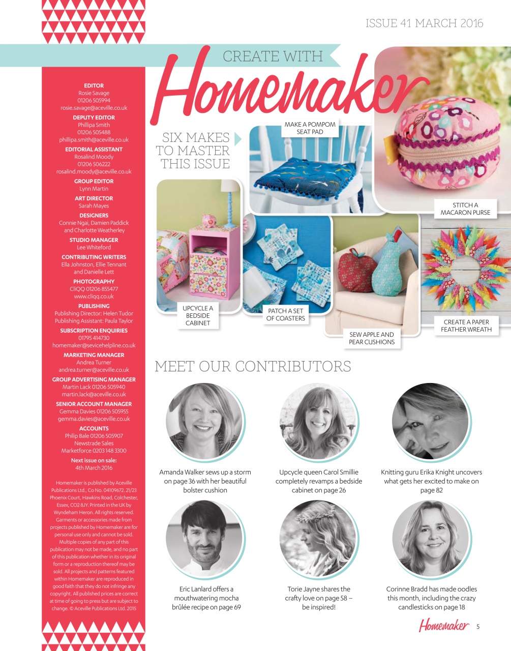 Homemaker Preview Pages