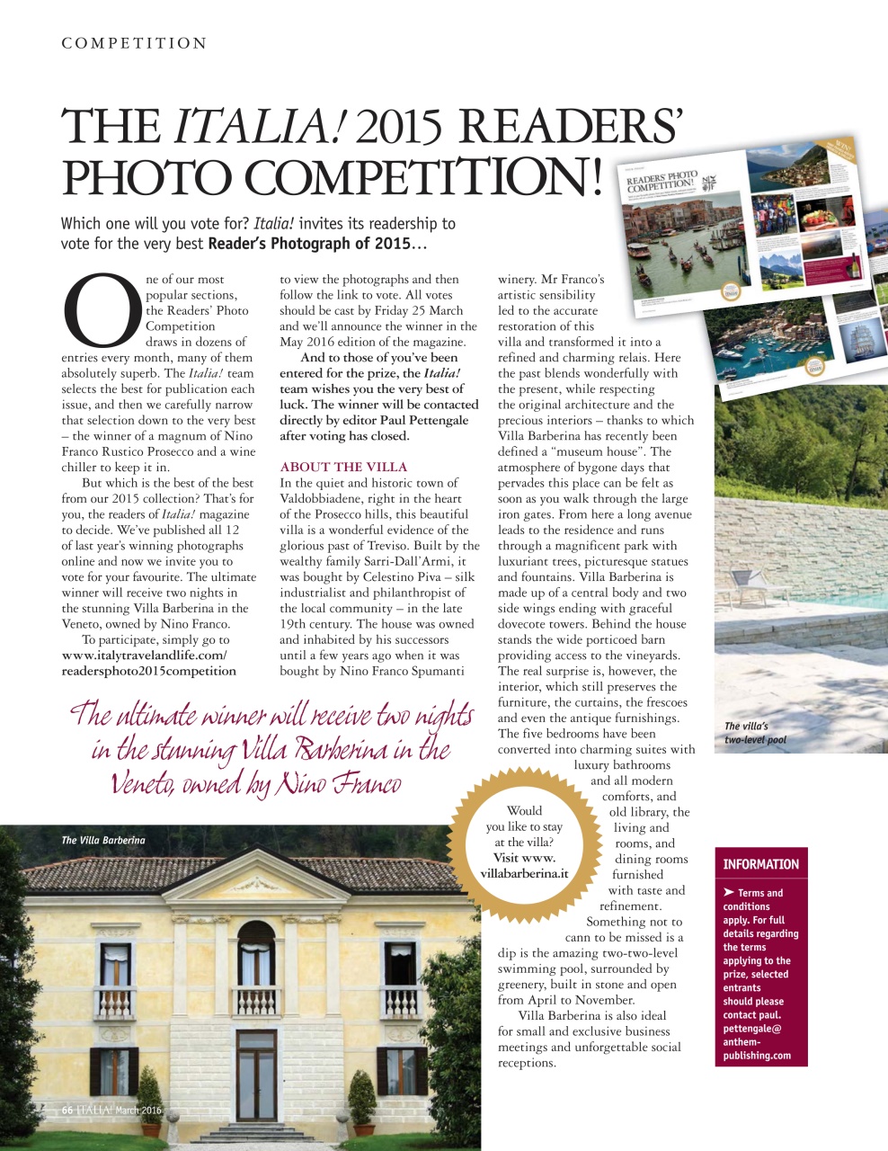 Italia! Preview Pages