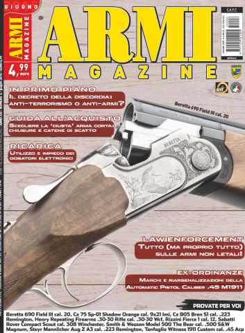 ARMI MAGAZINE issue ARMI MAGAZINE  GIUGNO 2015