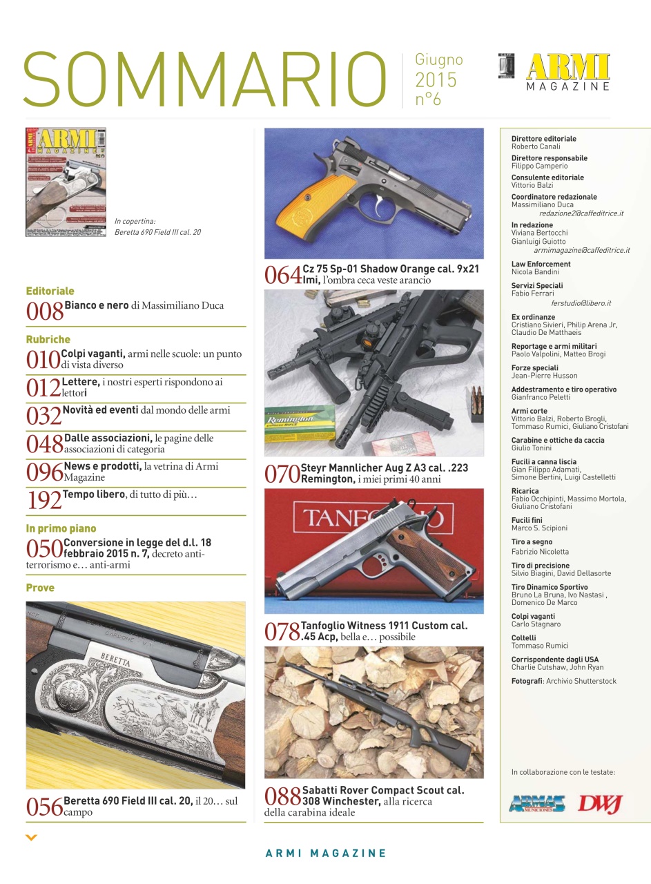 ARMI MAGAZINE Preview Pages