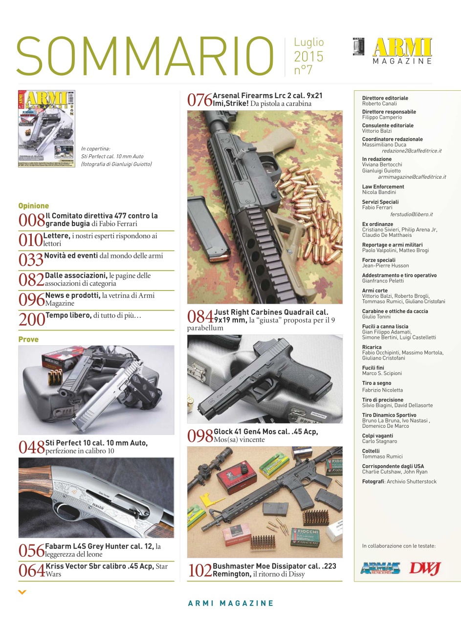 ARMI MAGAZINE Preview Pages