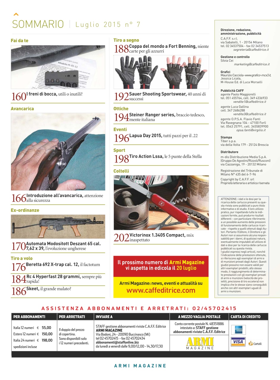 ARMI MAGAZINE Preview Pages