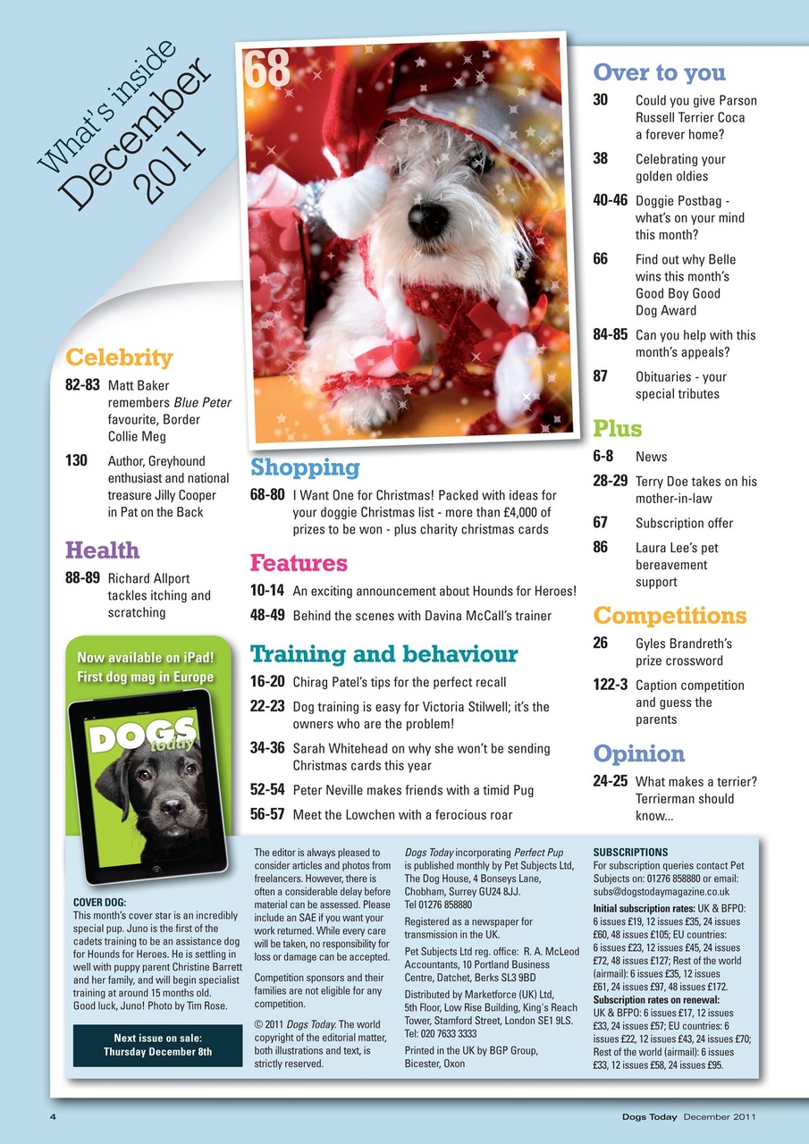 Dogs Today Magazine Preview Pages