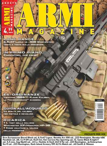ARMI MAGAZINE issue ARMI MAGAZINE  AGOSTO 2015
