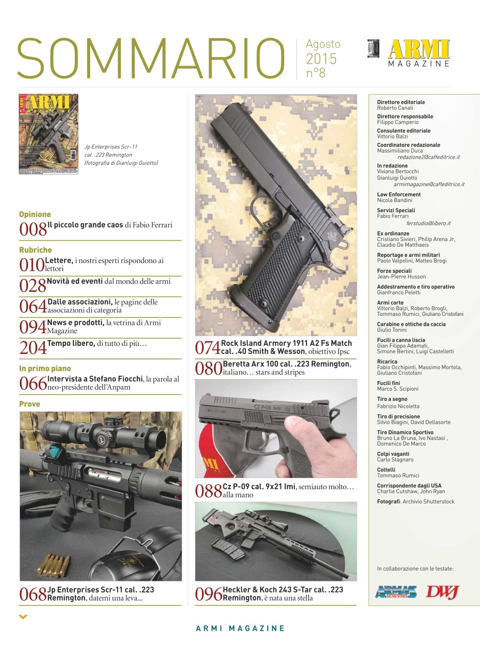 ARMI MAGAZINE Preview Pages