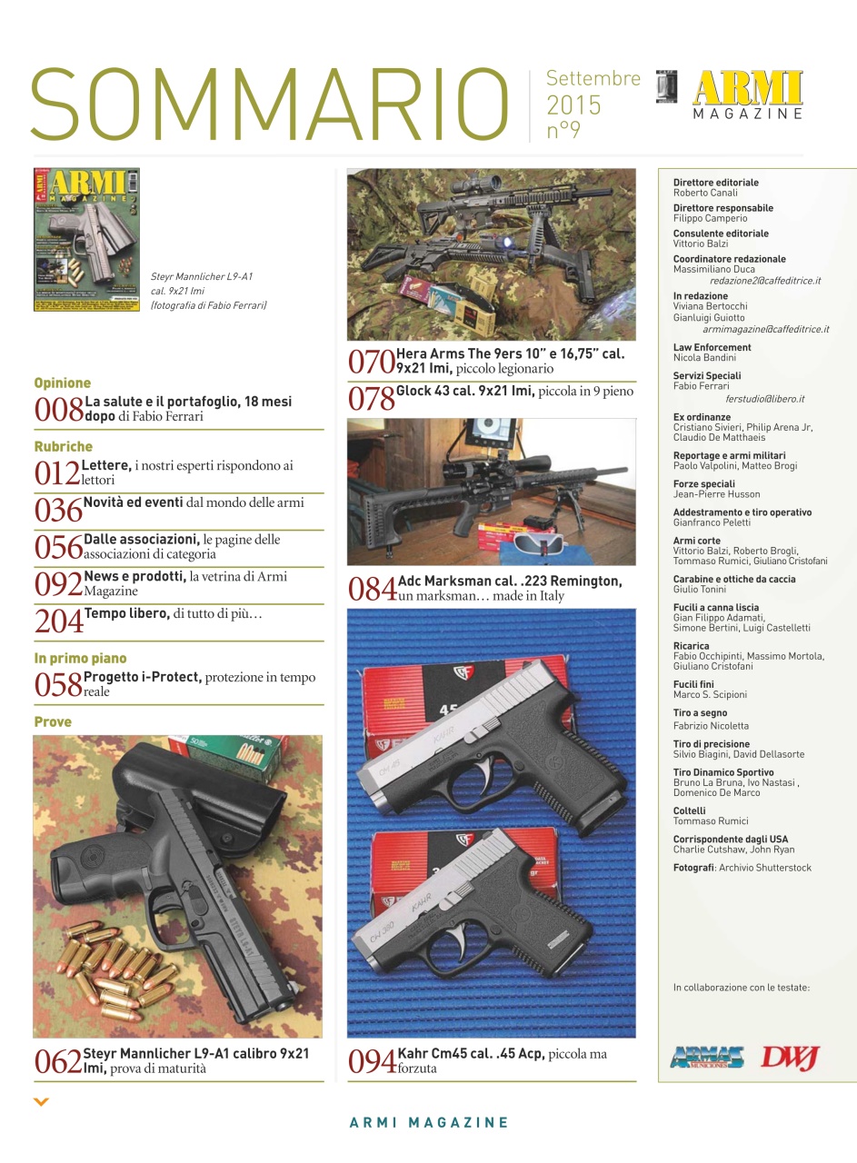 ARMI MAGAZINE Preview Pages