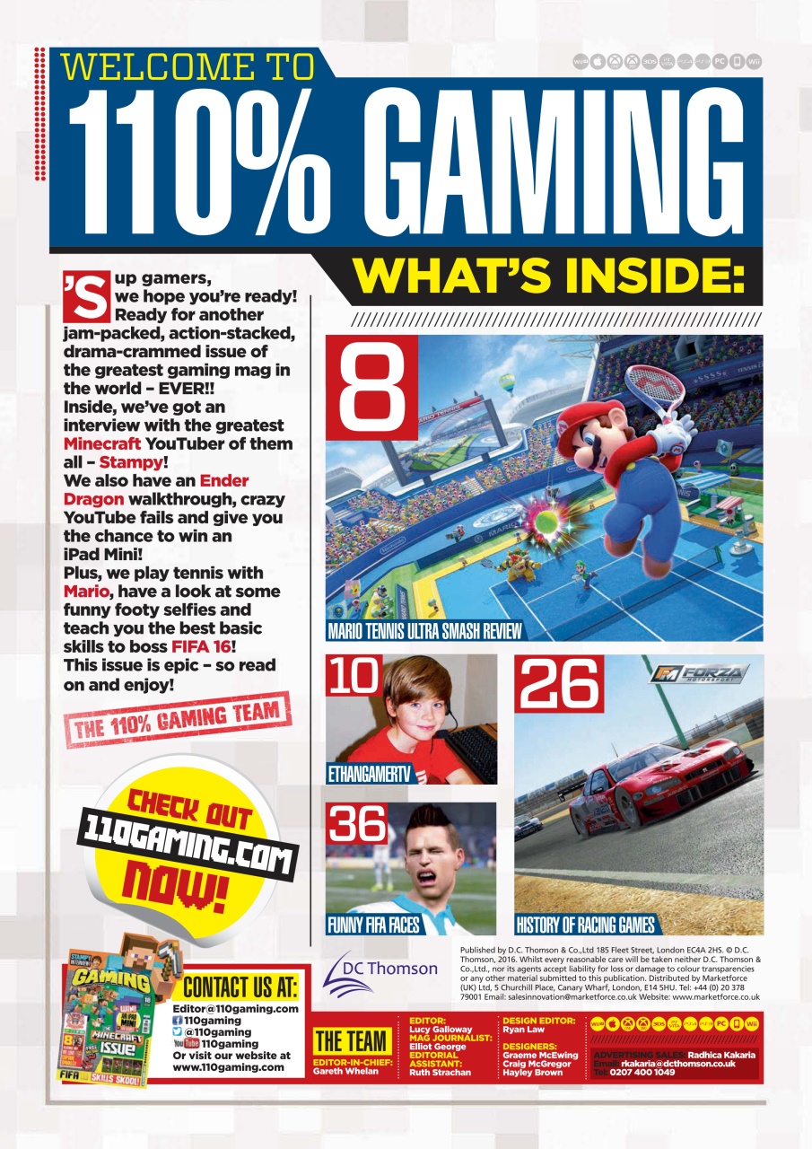 110% Gaming Preview Pages