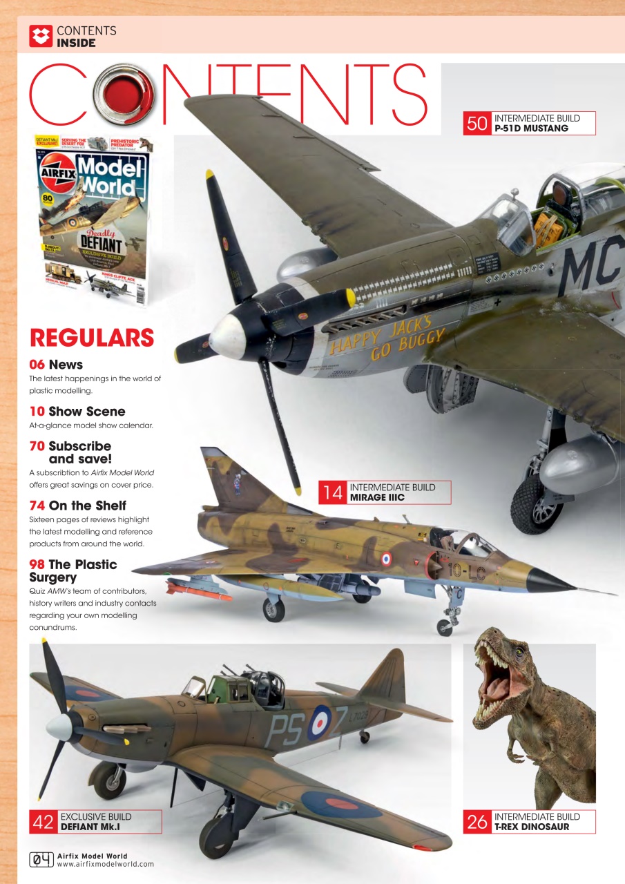 Airfix Model World Preview Pages