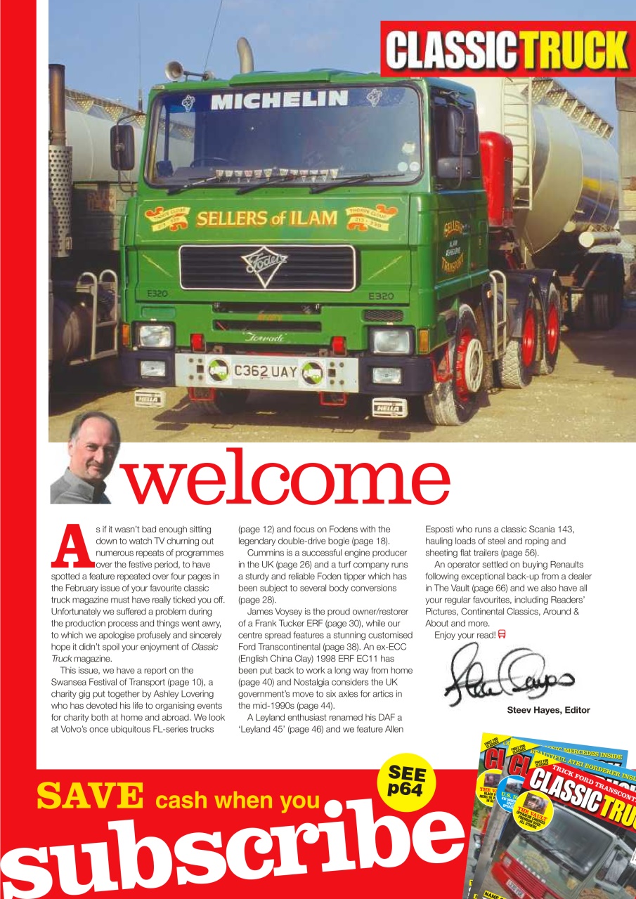 Classic Truck (OLD) Preview Pages