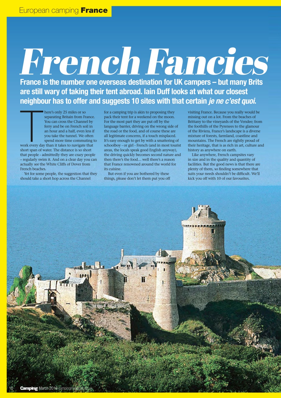 Camping Preview Pages