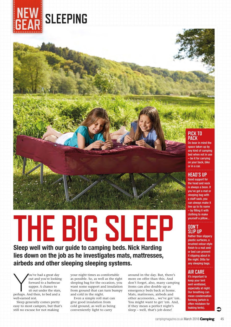 Camping Preview Pages