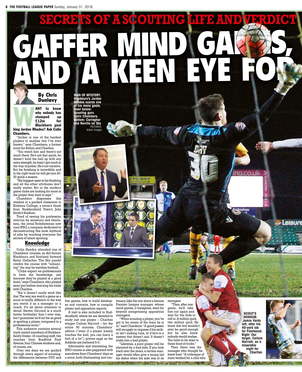The Football League Paper Preview Pages