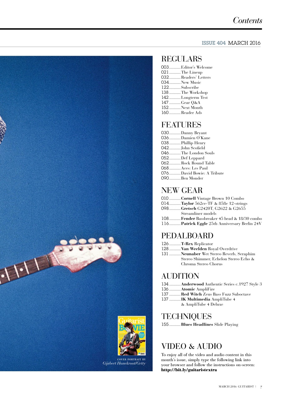 Guitarist Preview Pages