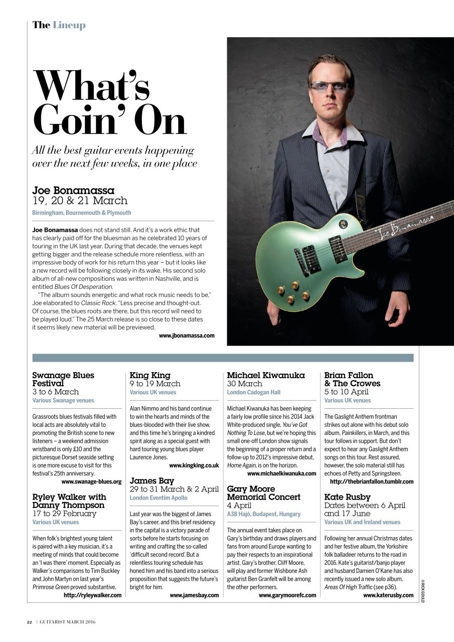 Guitarist Preview Pages