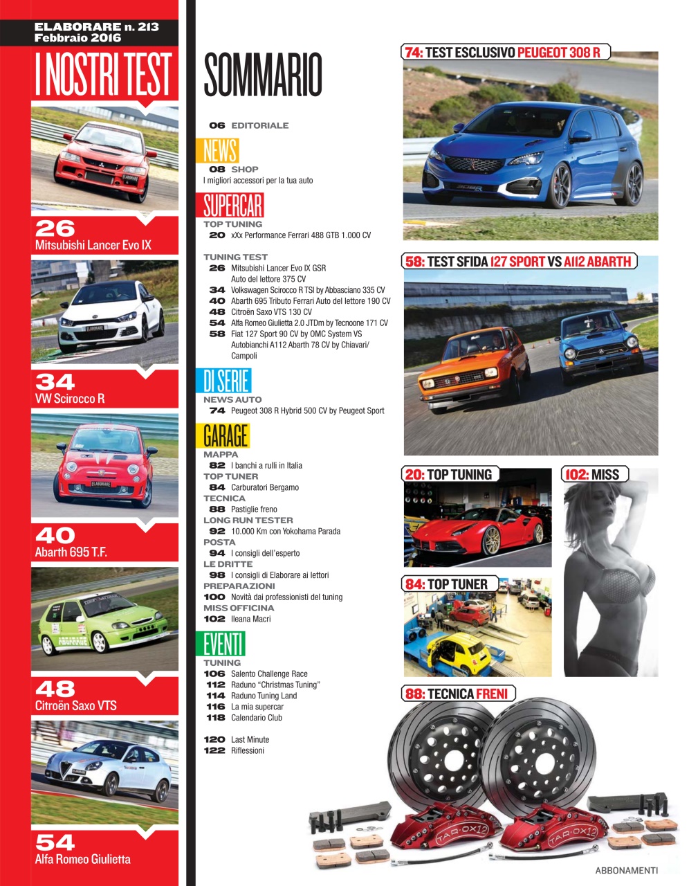Elaborare GT Tuning Preview Pages