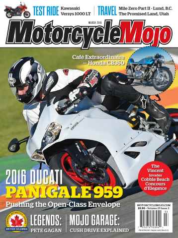Motorcycle Mojo issue March 2016