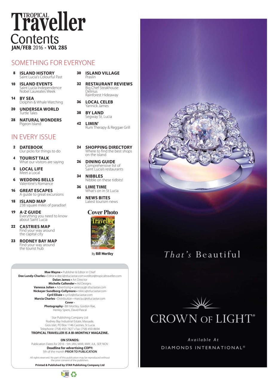 Tropical Traveller Preview Pages