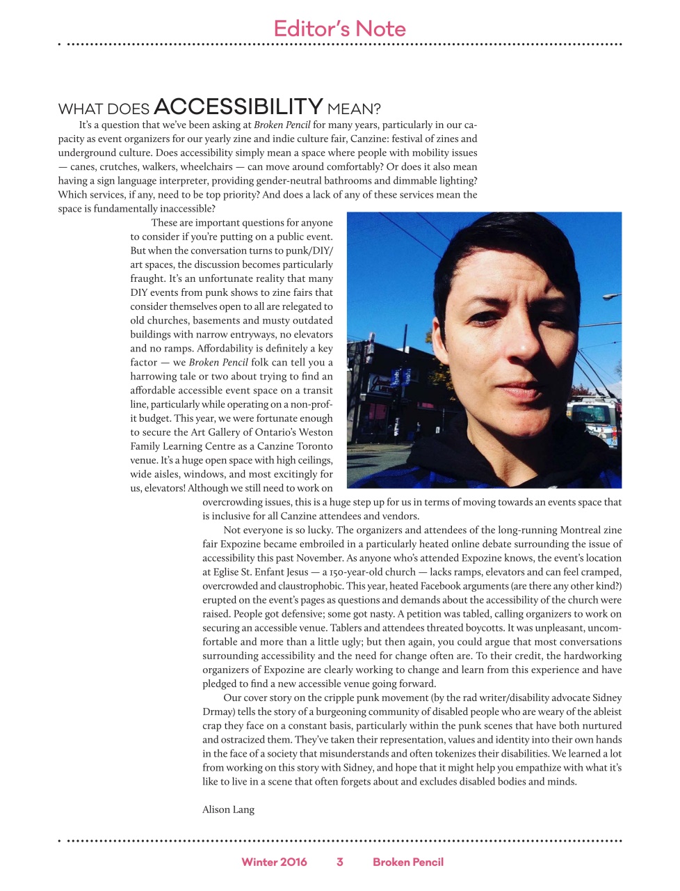 Broken Pencil Preview Pages