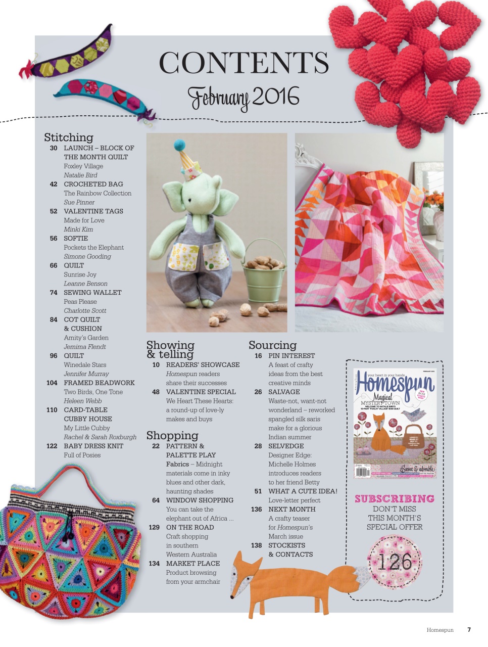 Homespun Preview Pages