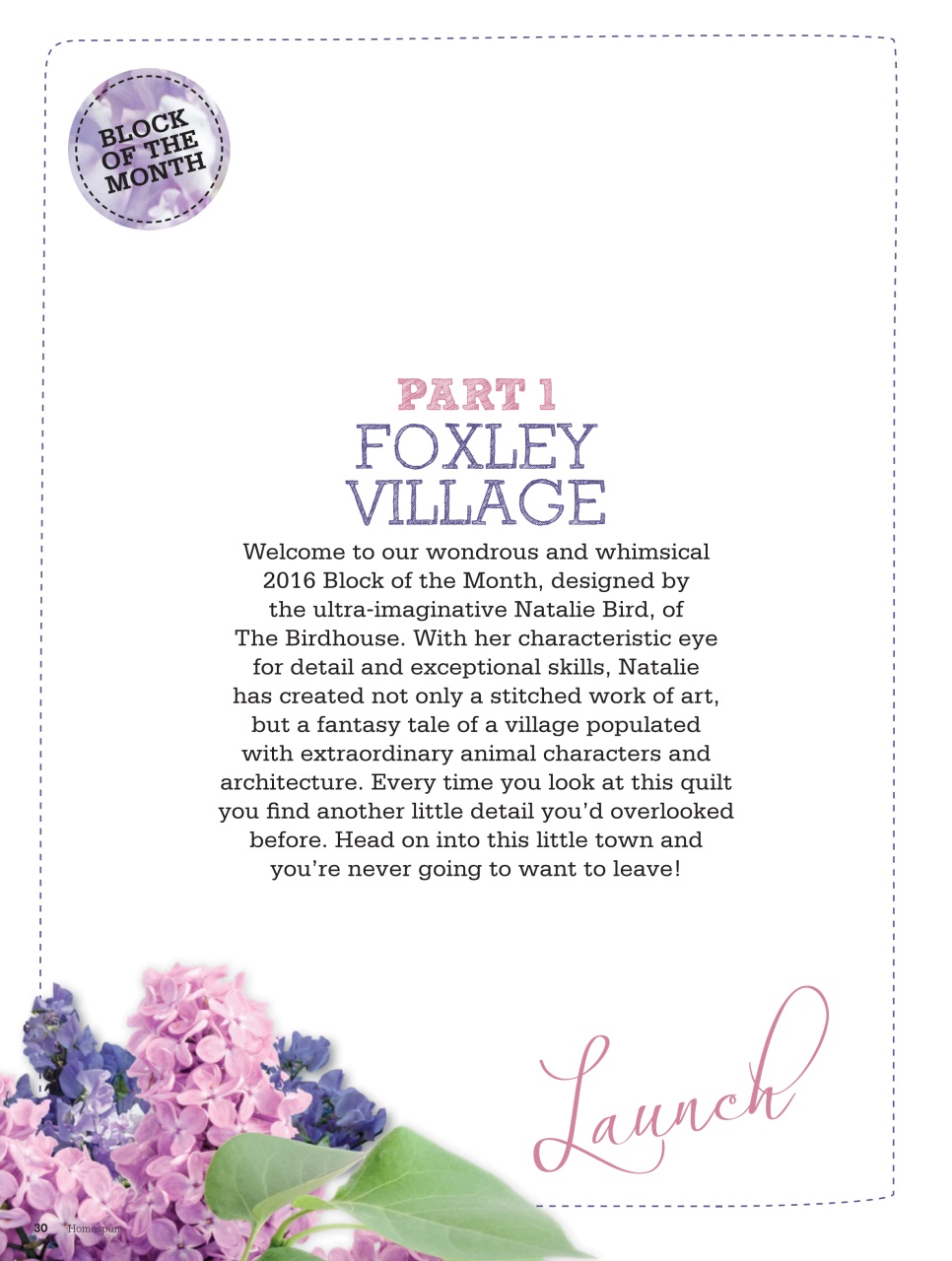 Homespun Preview Pages