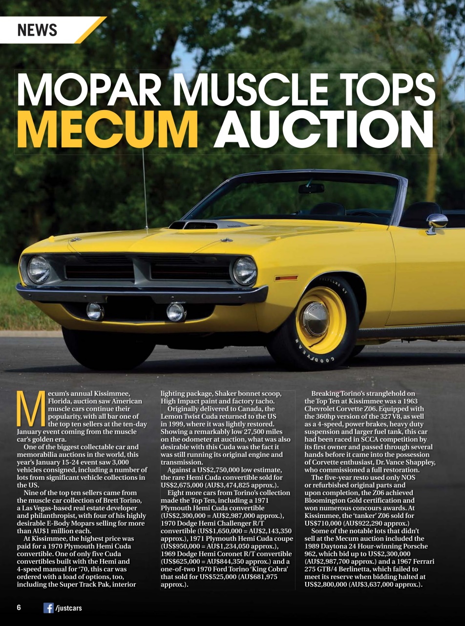 JUST CARS Preview Pages