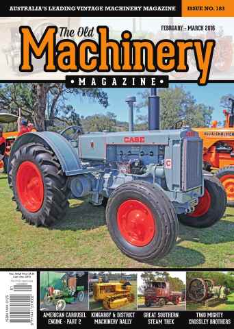 The Old Machinery Magazine issue February March