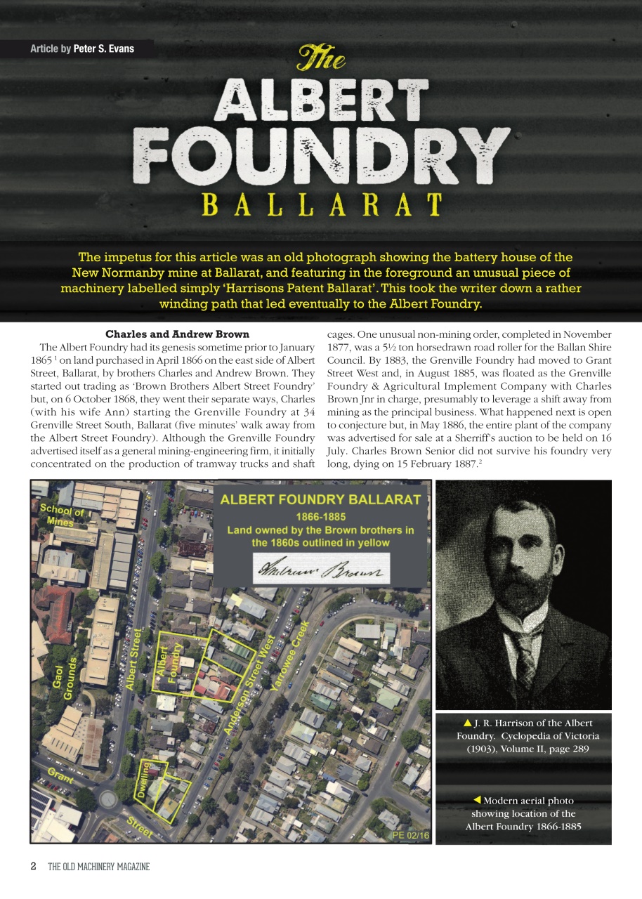 The Old Machinery Magazine Preview Pages