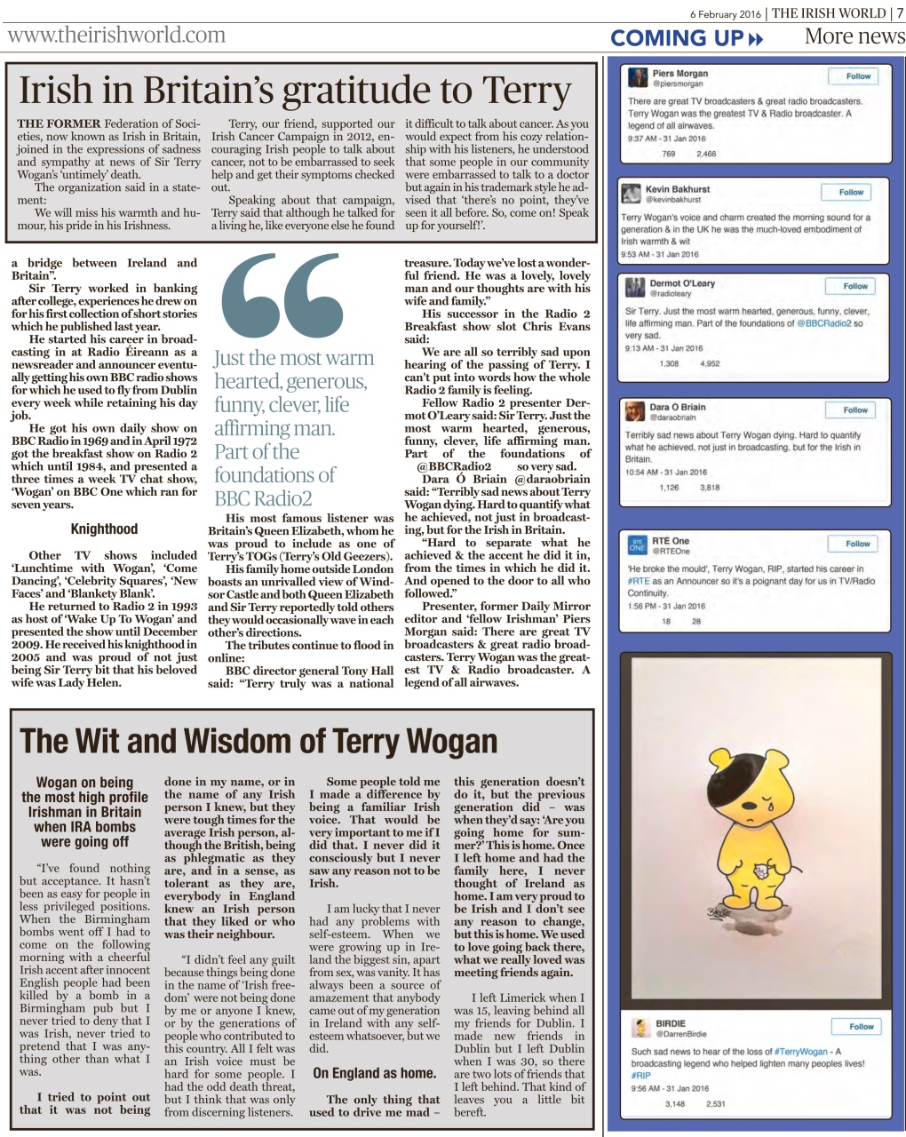 Irish World Preview Pages