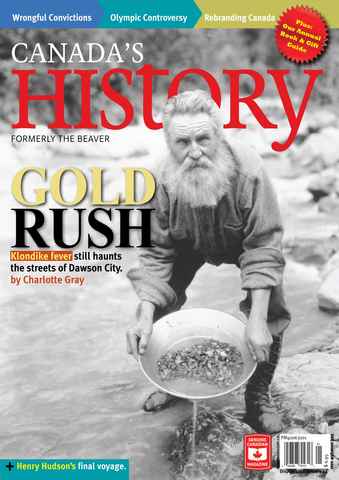 Canada's History issue December 2010 - January 2011