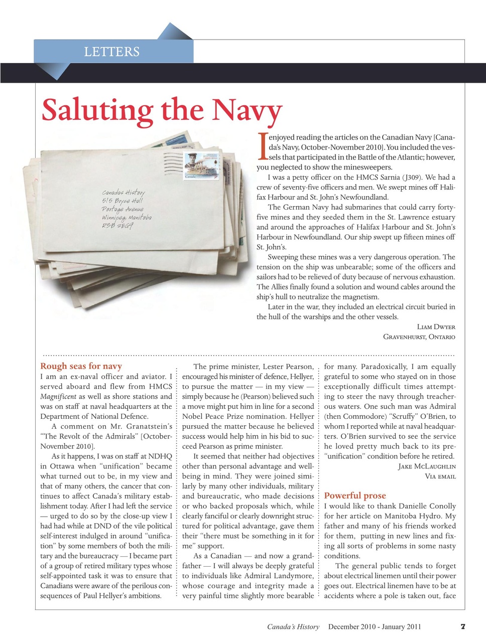 Canada's History Preview Pages