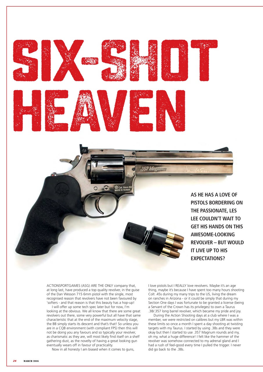 Airsoft Action Preview Pages