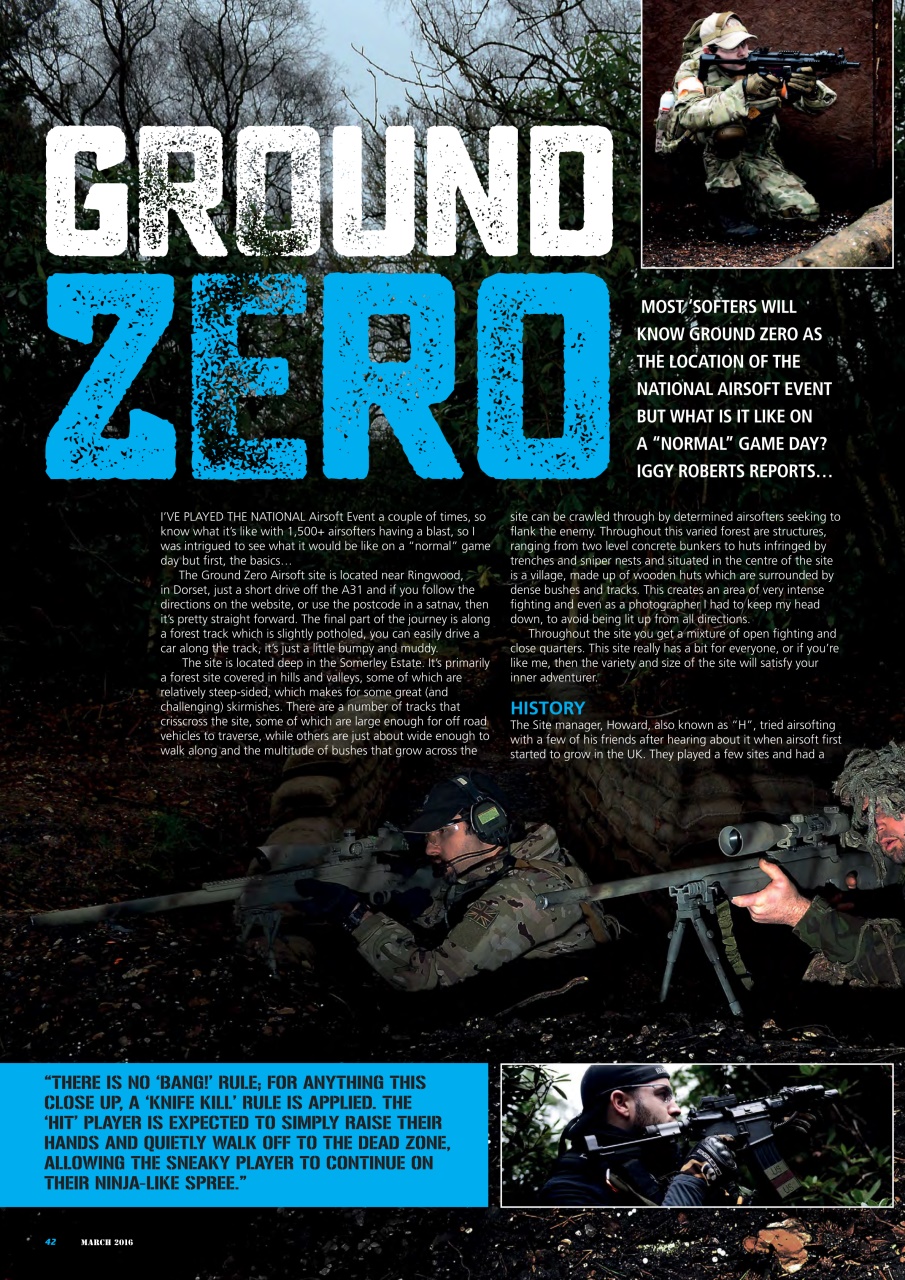 Airsoft Action Preview Pages