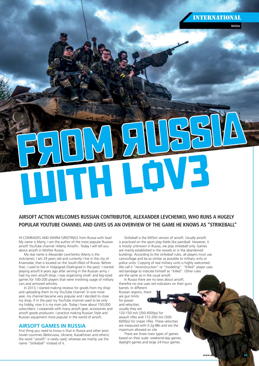 Airsoft Action Preview Pages