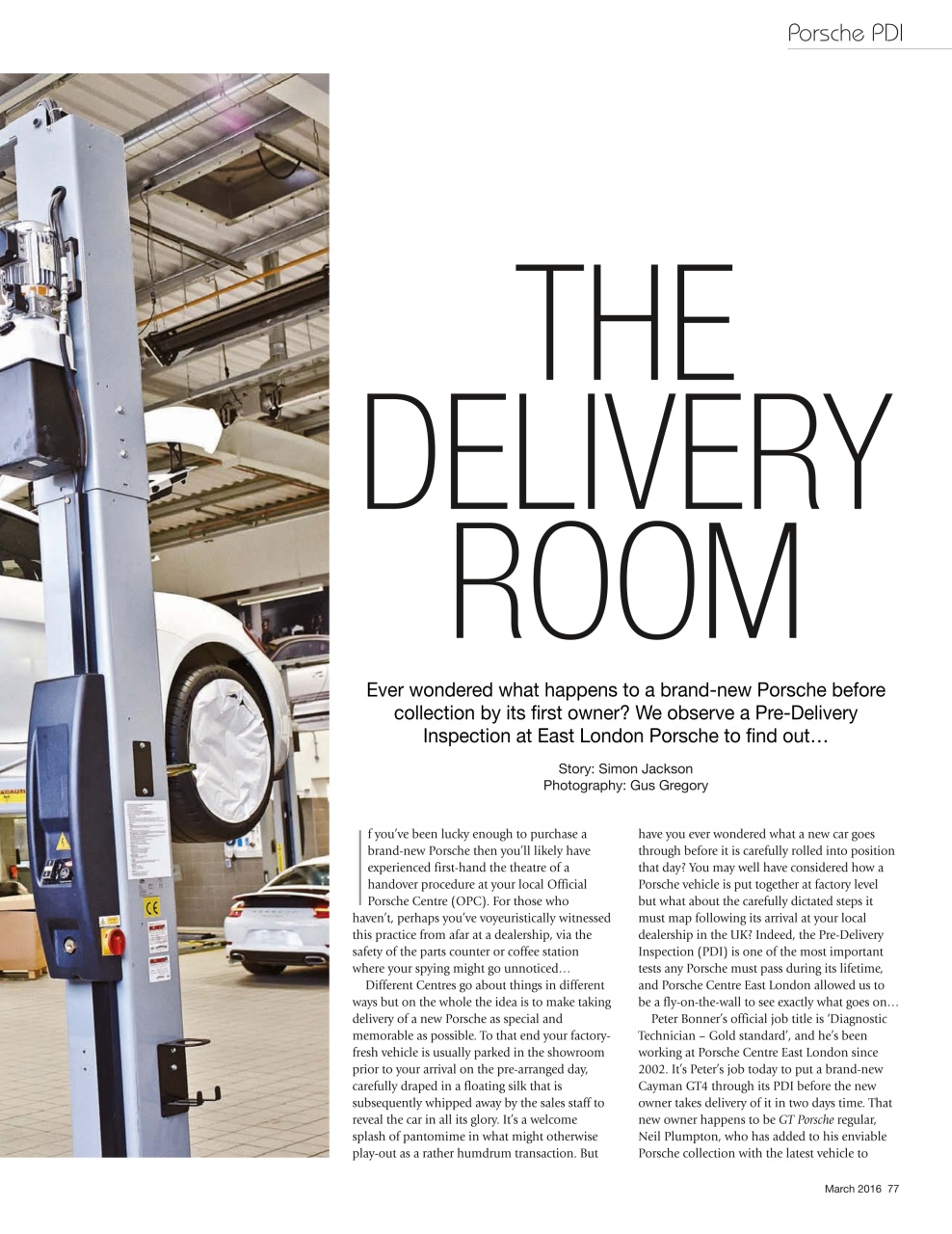 GT Porsche Preview Pages
