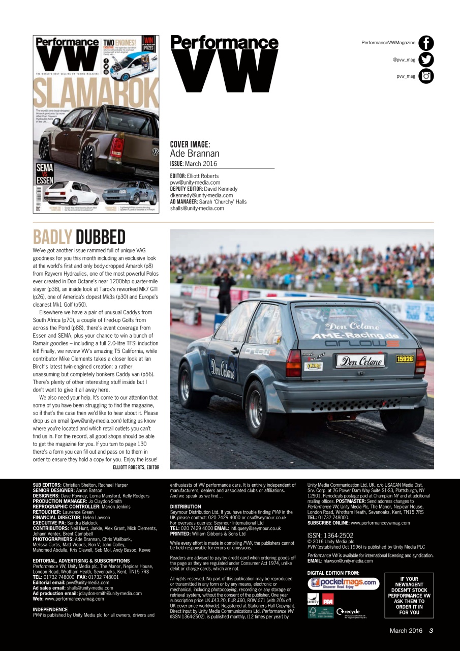 Performance VW Preview Pages