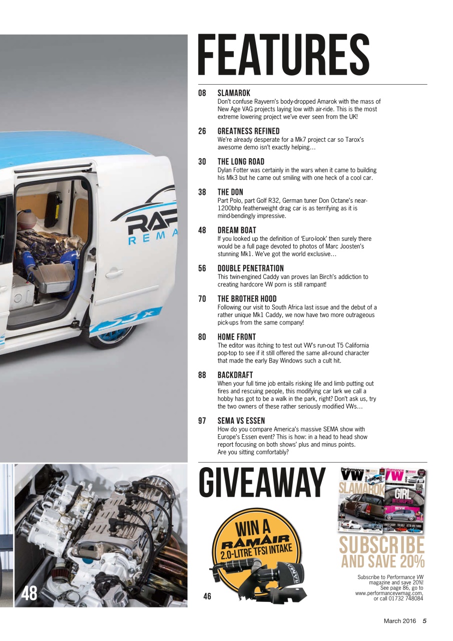 Performance VW Preview Pages